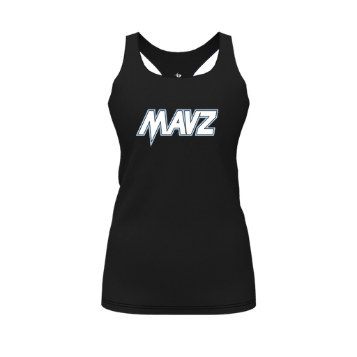 [FT0TRBBK-FYS-LOGO2] Decker Racerback Tank Top (Female Youth S, Black, Logo 2)