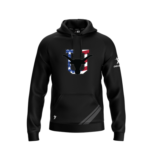 [FOLHSMBK-YXS-LOGO1] Decker Summit Hoodie (Youth XS, Black, Logo 1)