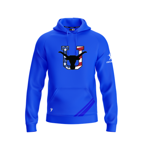 [FOLHSMRY-YXS-LOGO1] Decker Summit Hoodie (Youth XS, Royal, Logo 1)