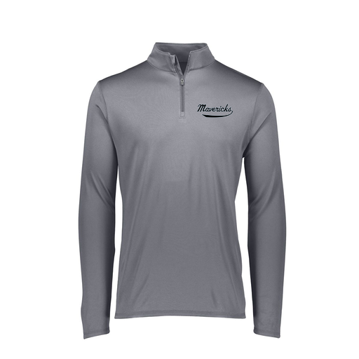 [FTLQFLGY-FAXS-LOGO3] Decker Women's Flex-Lite 1/4 Zip Shirt (Female Adult XS, Gray, Logo 3)