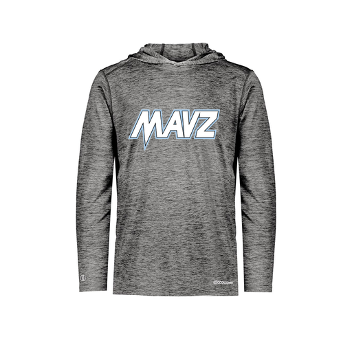 [FOLHCGBK-AS-LOGO2] Decker Men's Charge Hoodie (Adult S, Black, Logo 2)