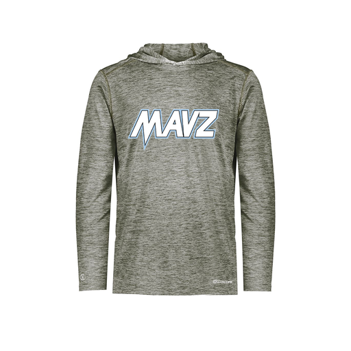 [FOLHCGGY-AS-LOGO2] Decker Men's Charge Hoodie (Adult S, Gray, Logo 2)