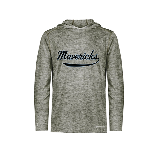 [FOLHCGGY-AS-LOGO3] Decker Men's Charge Hoodie (Adult S, Gray, Logo 3)