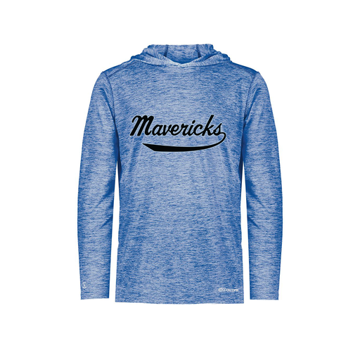 [FOLHCGRY-YS-LOGO3] Decker Youth Charge Hoodie (Youth S, Royal, Logo 3)