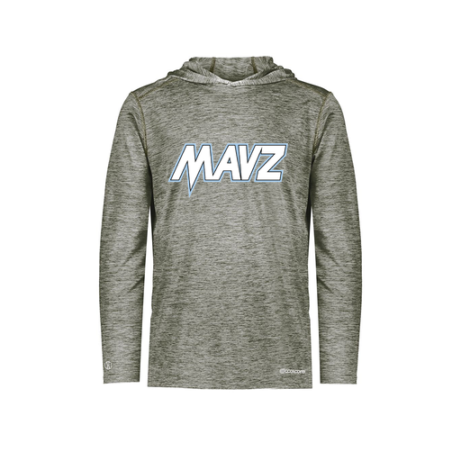 [FOLHCGGY-YS-LOGO2] Decker Youth Charge Hoodie (Youth S, Gray, Logo 2)